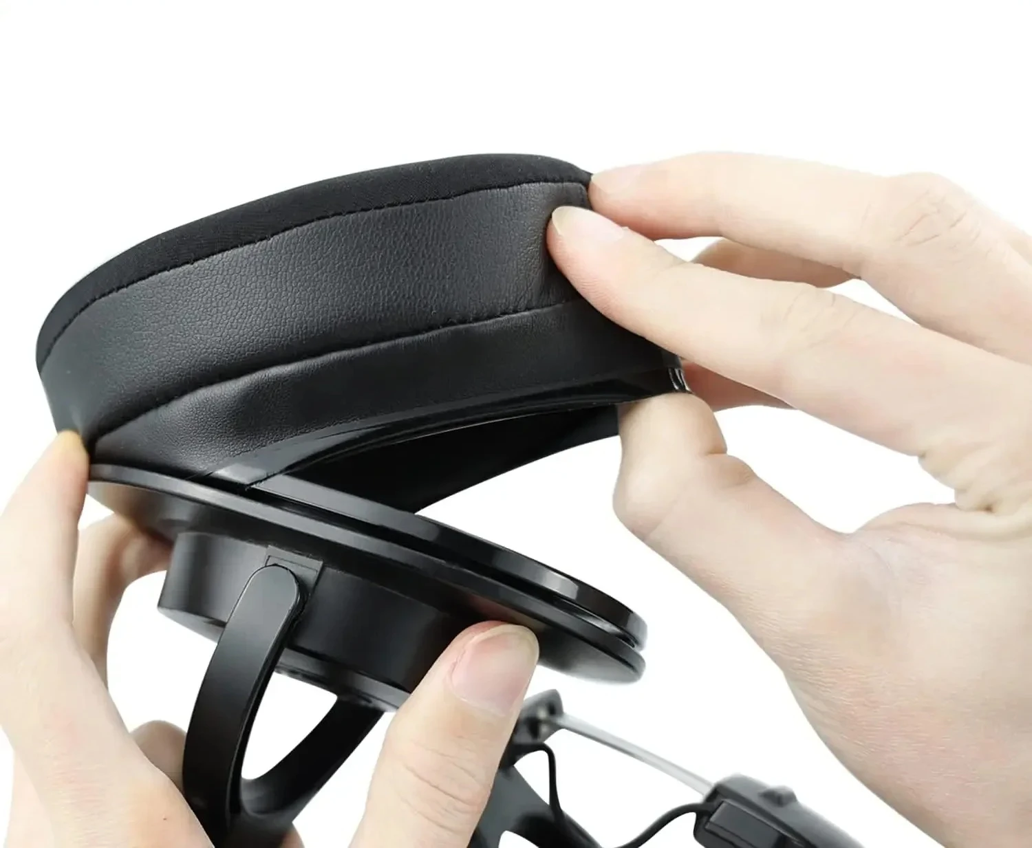 

Cooling gel and soft leather Replacement Ear pads for Audio Technica ATH M50 M50X M50XBT M50RD M40X M30X M20X MSR7 SX1 Headphone