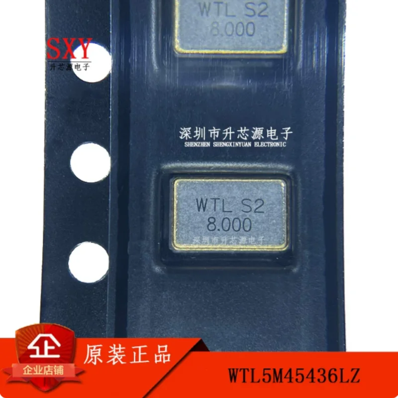 Original WTL5M45436LZ 8MHz 20pF SMD5032-4P WTL5M series surface mount passive crystal oscillator