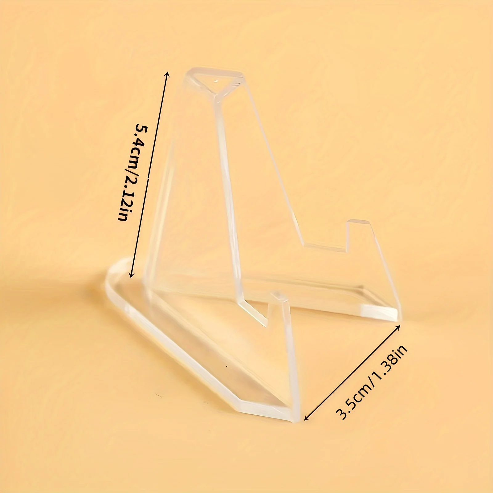 5pcs Acrylic Display Stands, Bases, Small Collectible Platforms, Multifunctional Holders for Collectibles