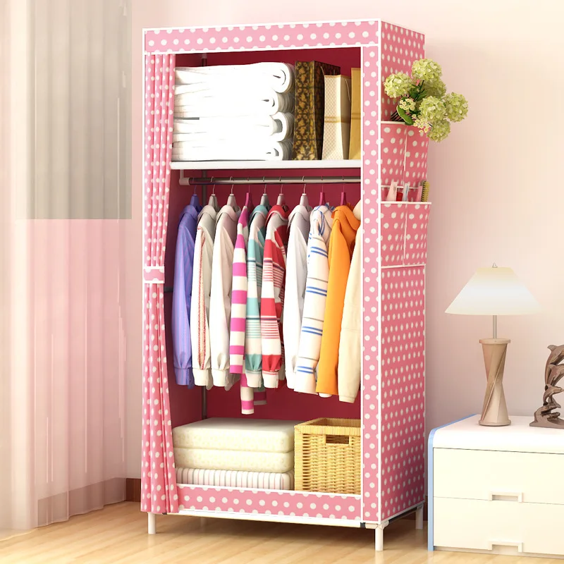 Simple Wardrobe Assembly: Cloth Wardrobe, Durable Wardrobe, and Economical Wardrobe Cabinet Storage