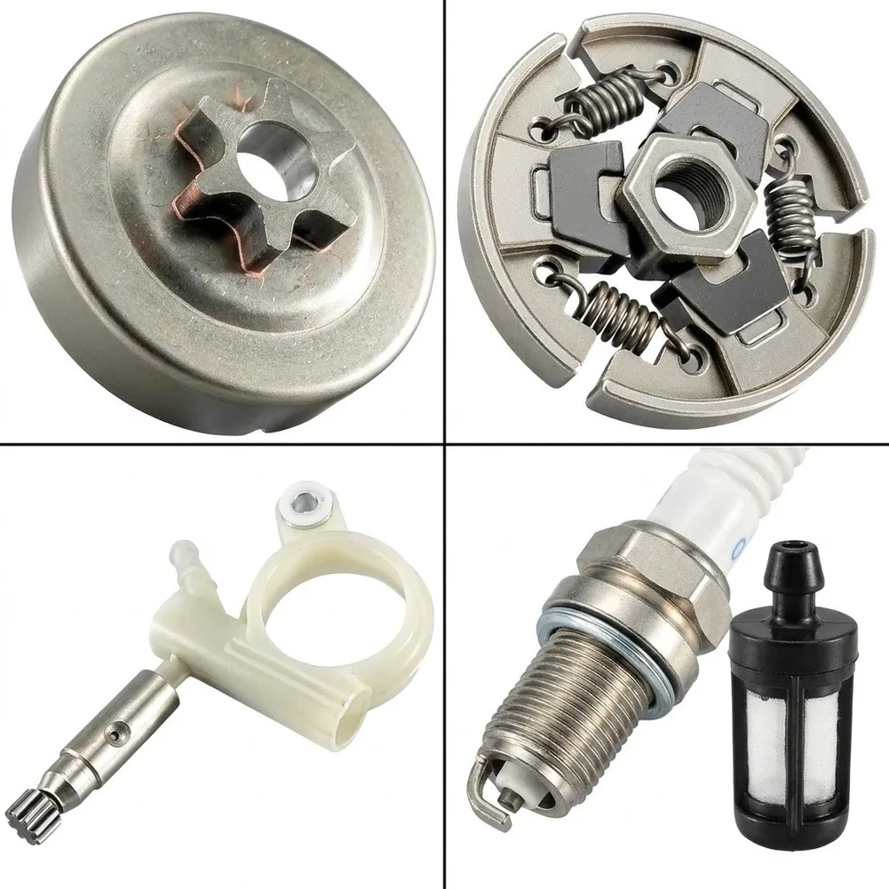 Clutch Drum Sprocket Kit Compatible with MS231 MS251 MS241 MS231C MS241C MS251C Replaces 1123 160 2050 1143 640 2002