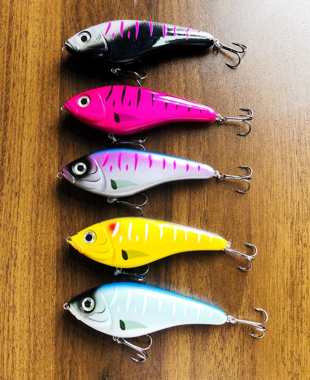 GREENSPIDER Jerkbaits Langsam sinkende Slider-Köder, 100 mm, 36 g, lauter Klang, Wobbler, Westin-Köder, Jerkbait, Angeln für Hecht, Zander – Detail 11