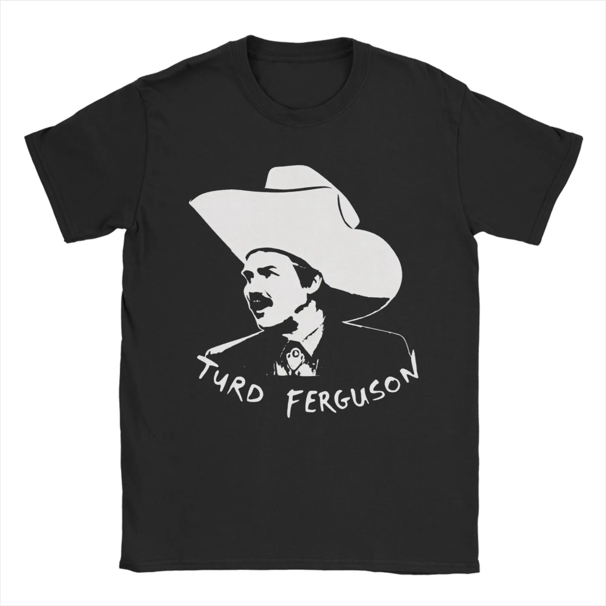 Camiseta Vintage Norm MacDonald Burt Reynolds Turd Ferguson, camisetas de algodón con cuello redondo para hombre, camiseta de manga corta, ropa para adultos