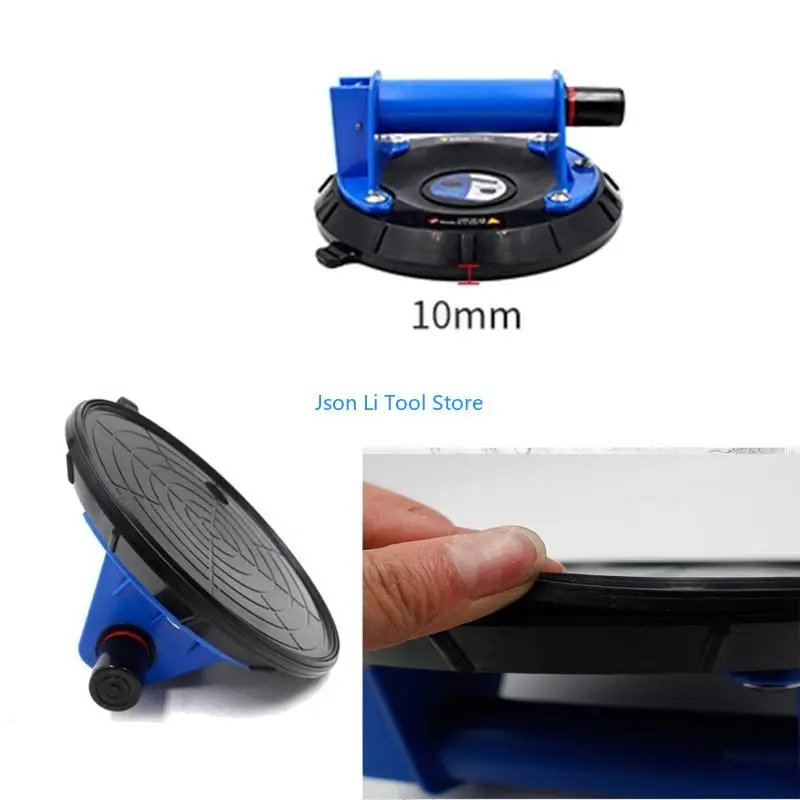 Y08D Piring Vakum Vakum Tahan Lahan Piring Vakum Tugas Berat Dengan Pegangan untuk Ubin Kaca Mirror Memindahkan Granit Lifting