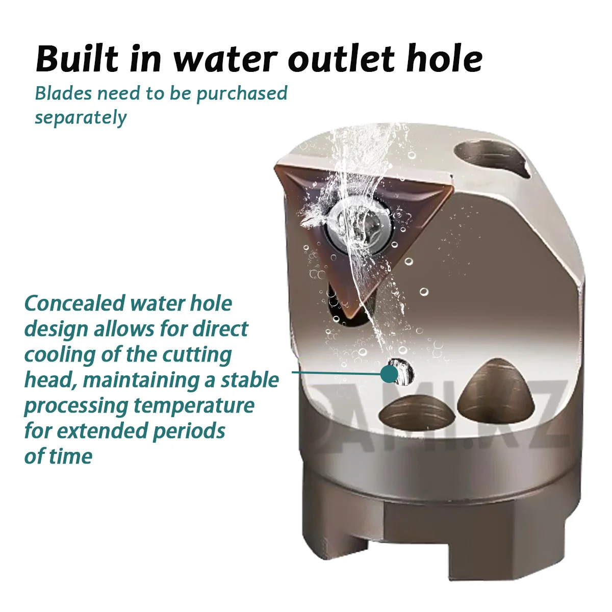 مجموعة YGIVR من أداة مملة لتغيير الرأس وأداة تحول الثقب الداخلي باستخدام الحاسب الآلي من النوع المنفصل مع حامل أدوات التبريد الداخلي