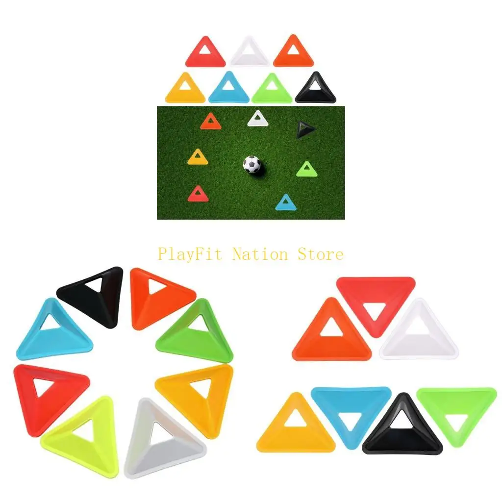 

242F 5 шт. Треугольник Треугольник Футбол Тренировка Блюдо тарелка Тренировка футбольных маркеров конус