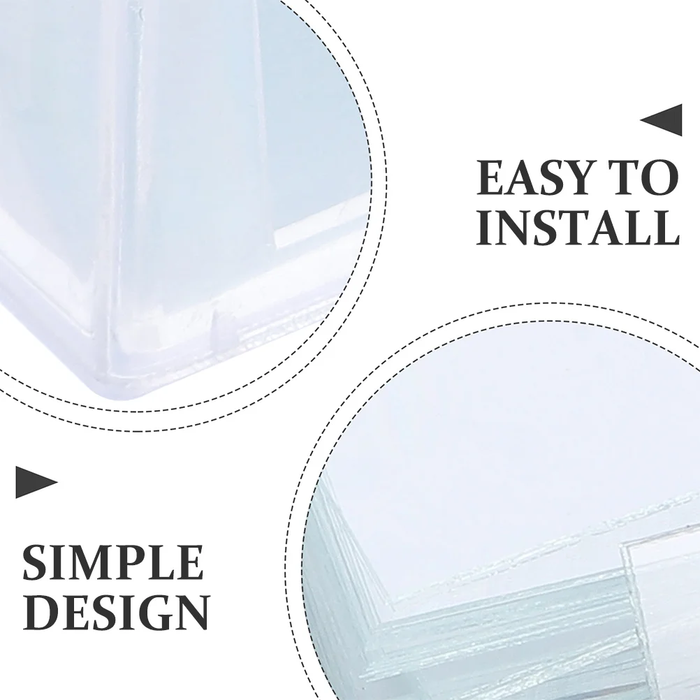 500Pcs Microscope Cover Slips Transparent Square Glasses Robust Specimen Preparation Consumable for Educational Institutions