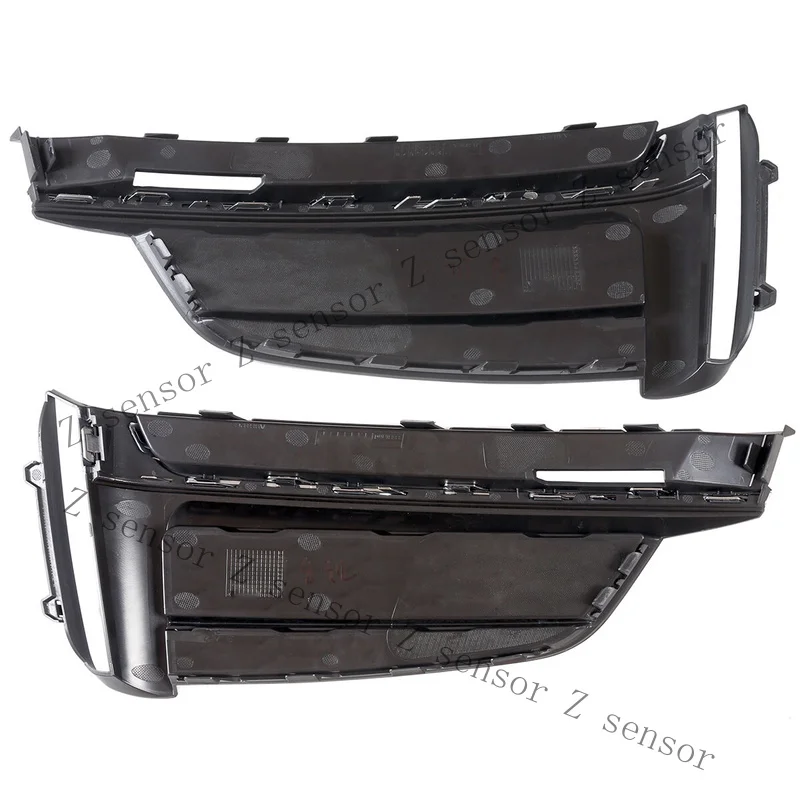 RRR+  Pair Front Bumper Side Outer Grille Cover Fit For Audi S5 A5 S-line 2018-2019