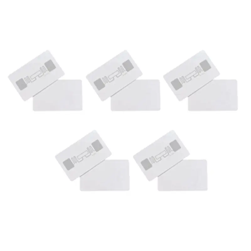 LXYB18B Ultra-High Frequency 860-960Mhz RFID Card UHF White 10PCS 8654 H3 Chip SO18000-6C