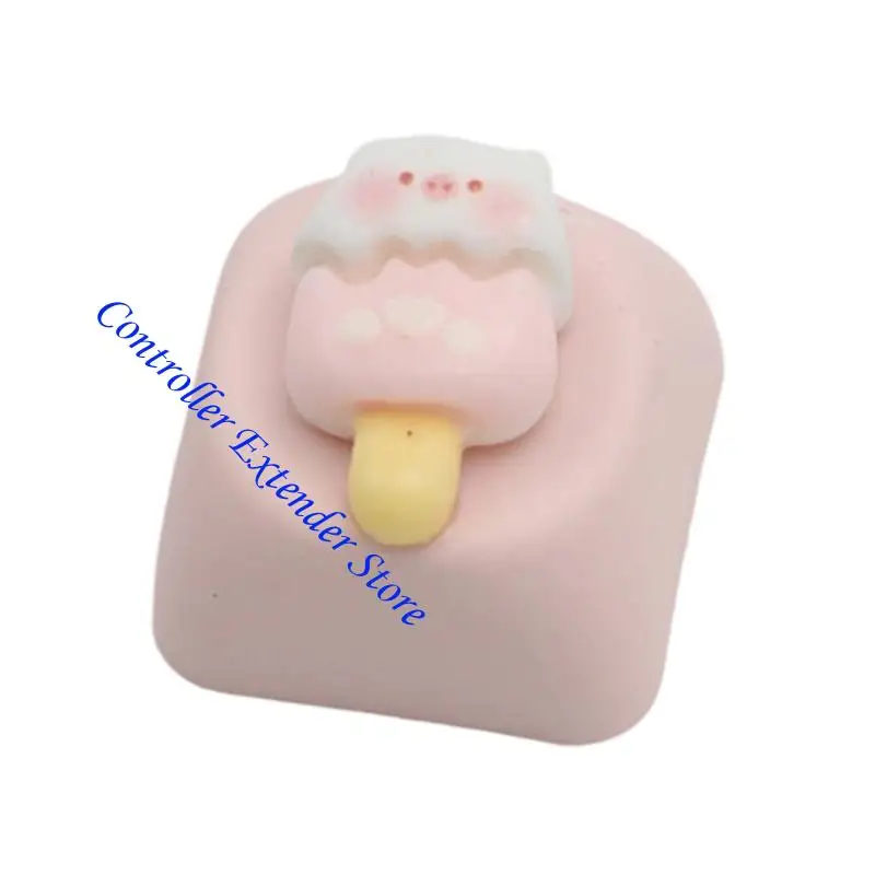 N84B encantador teclado cerdo para teclados mecánicos resina con textura suave