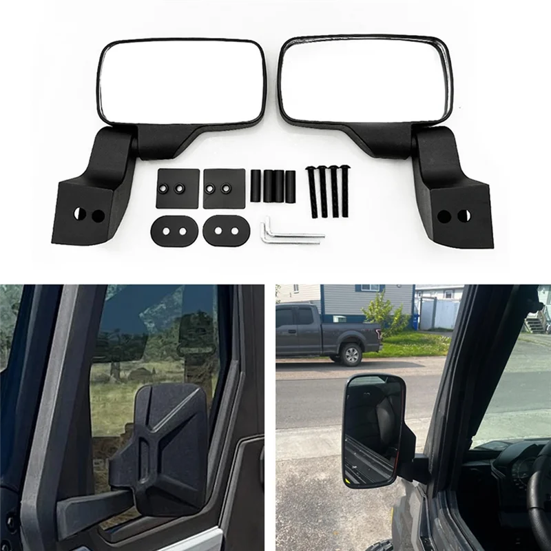 

Precision All-Terrain Vehicle Utv Rearview Mirrors For Polaris Ranger Reversing Mirror Side Mirror Beach Off-Road Vehicle