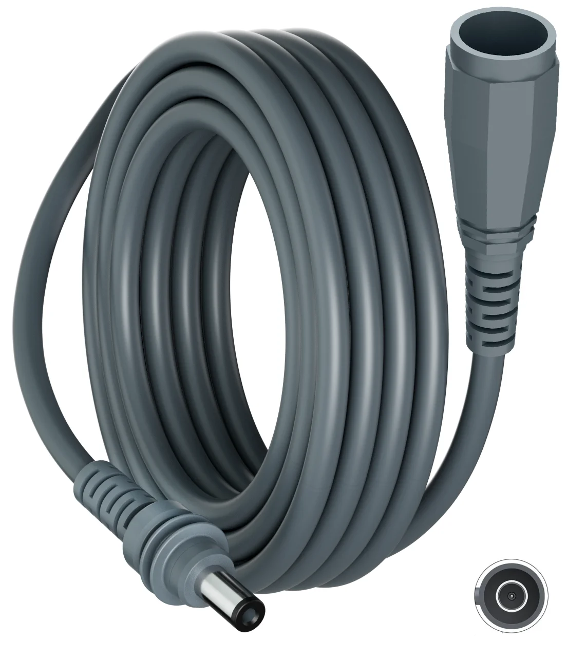 

Heavy Duty DC Power Extension Cable for Starlink Mini, Long Reach 12V‑24V Cord for RV Camera Outdoor Lighting Camping