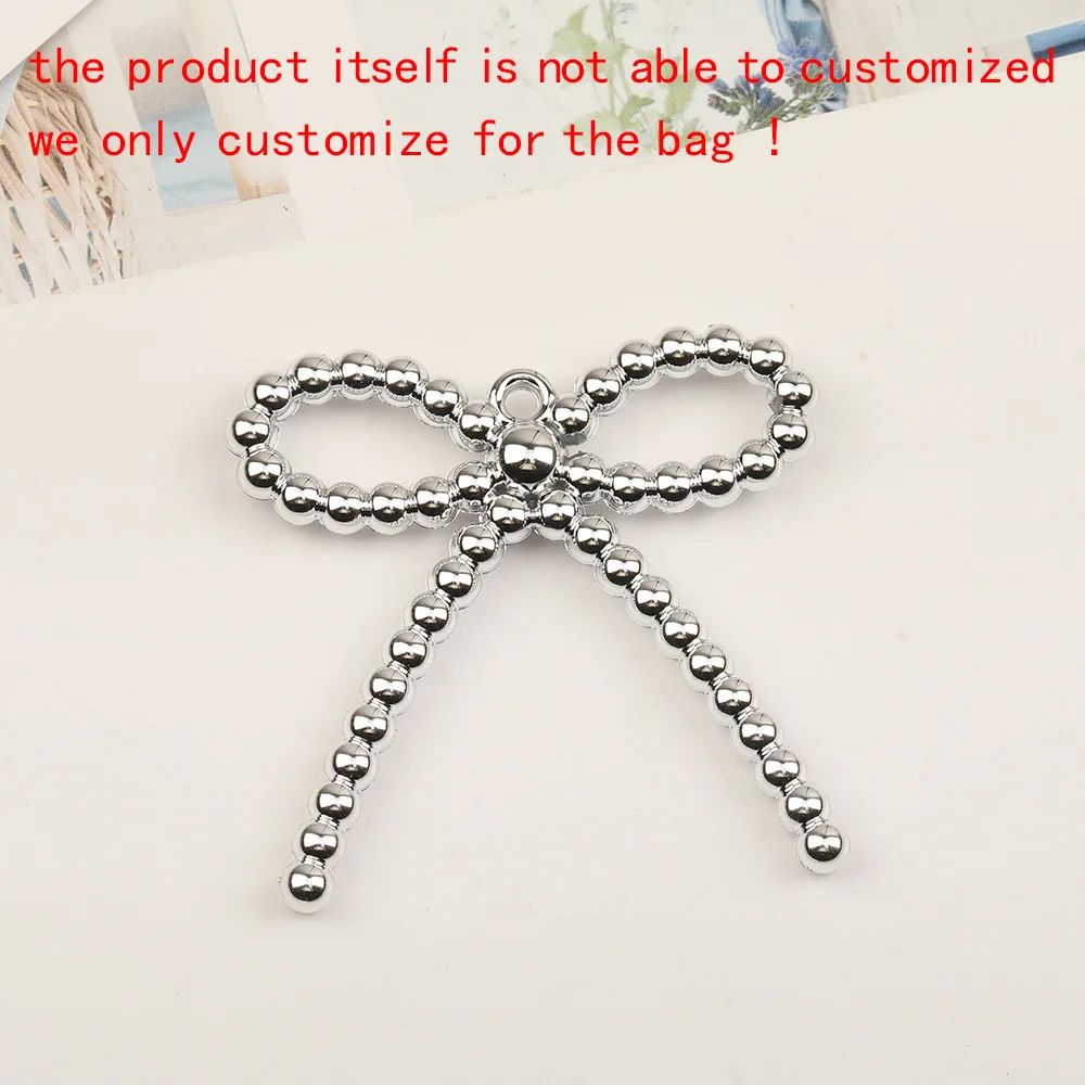 تصميم حميم-دلاية مع لؤلؤ تقليد ، شكل عقدة بوونكة ، سحر ذاتي الصنع ، إكسسوارات مجوهرات ، الأشعة فوق بفوق بفوق بفوق بالة ، 58*60 ، # أكريليك #6