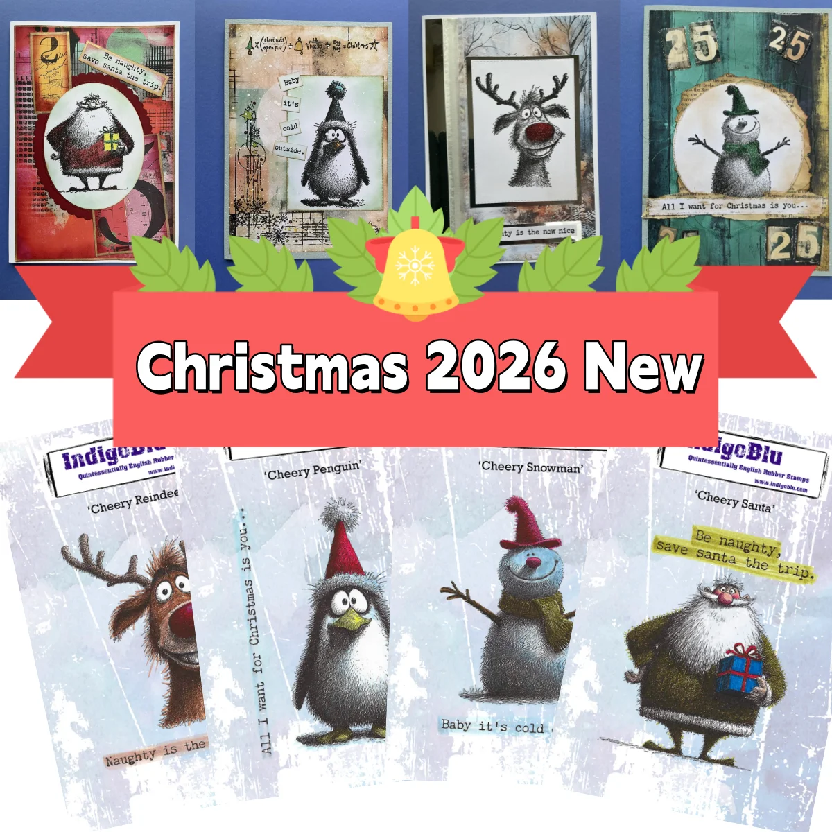 Christmas Santa Penguin Reindeer Snowman Clear Stamps For DIY Greeting Card Scrapbook Craft Decoration Template June 2026 New