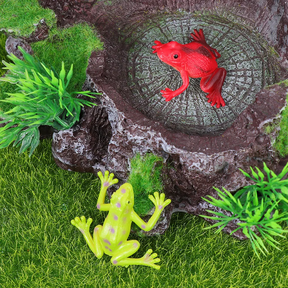 

24 шт. Имитационные фигурки животных, безопасные пластиковые, разноцветные, развивающие игрушки для детей, реалистичные настольные украшения, обучающий подарок