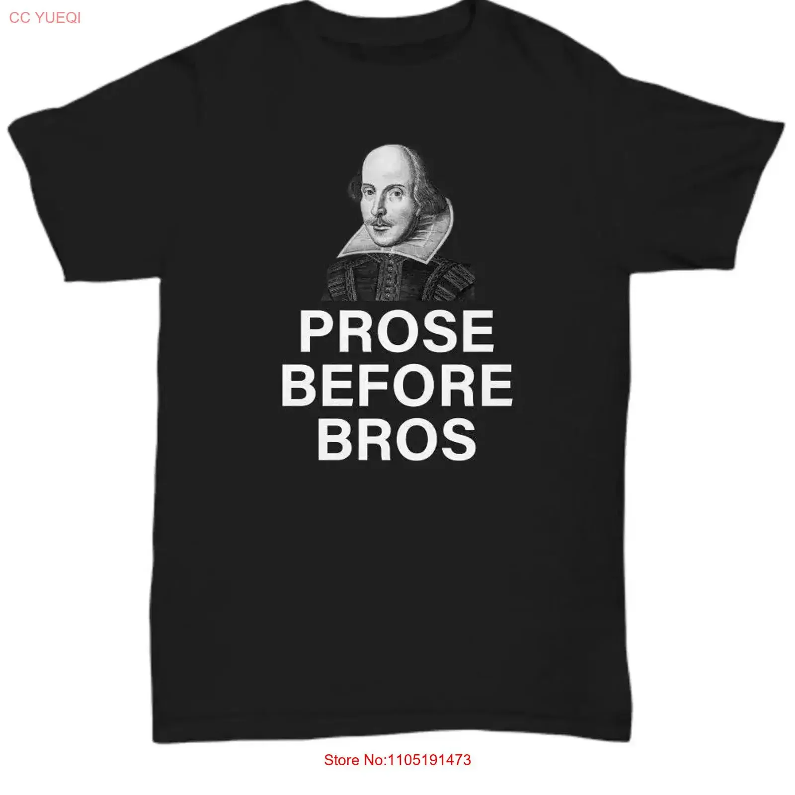 Funny Shakespeare T Shirt Thespian Idea English Teacher Prose Before Bros vintage Washed Slightly fashion Versatile Stretched