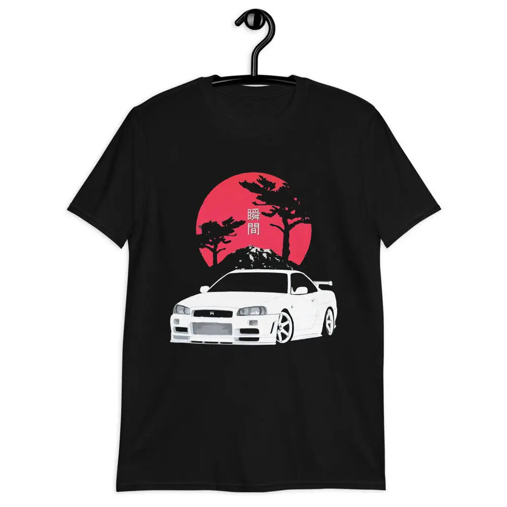 Japanese Aesthetic GTR R34 JDM Legend Tuner Car Street Racing Drift T Shirt