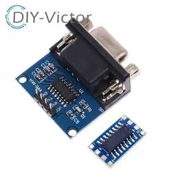 MAX3232 RS232 to TTL Serial Port Converter Module Female DB9 Connector MAX232 Flashing Board