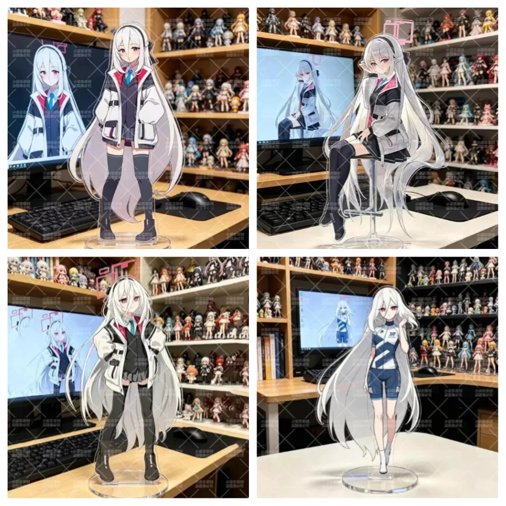 Game Blue Archive Peripheral Acrylic Stand Kei Tian Tong Kai Yi Role-play Models Figurines Desktop Displays Charming Decoration