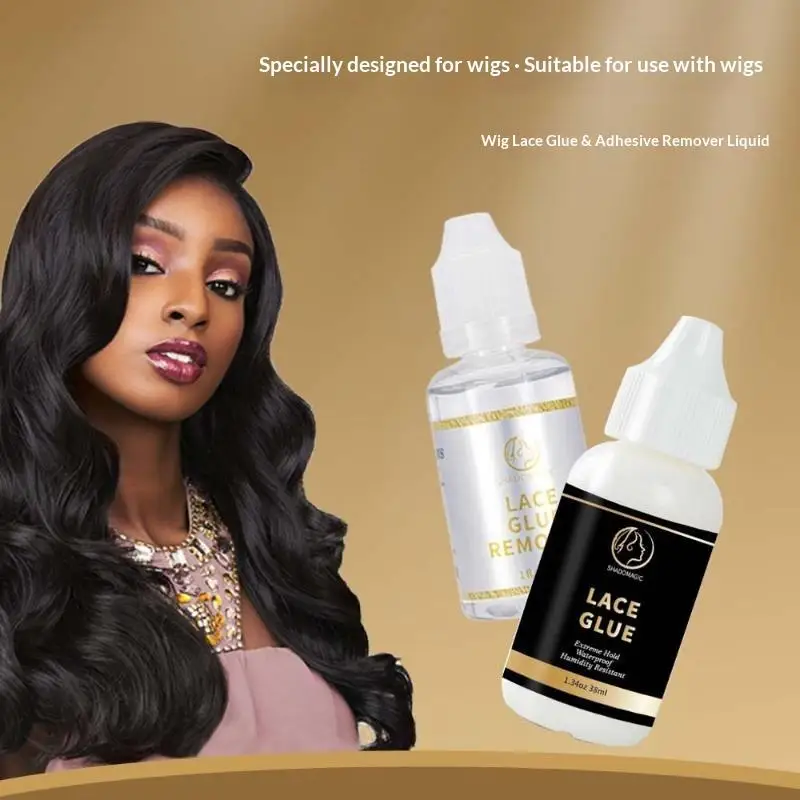 Lace Glue Extreme Hold Waterproof Adhesive For Frontal: 1Pc/2Pcs Full Wigs Durable Long-Lasting