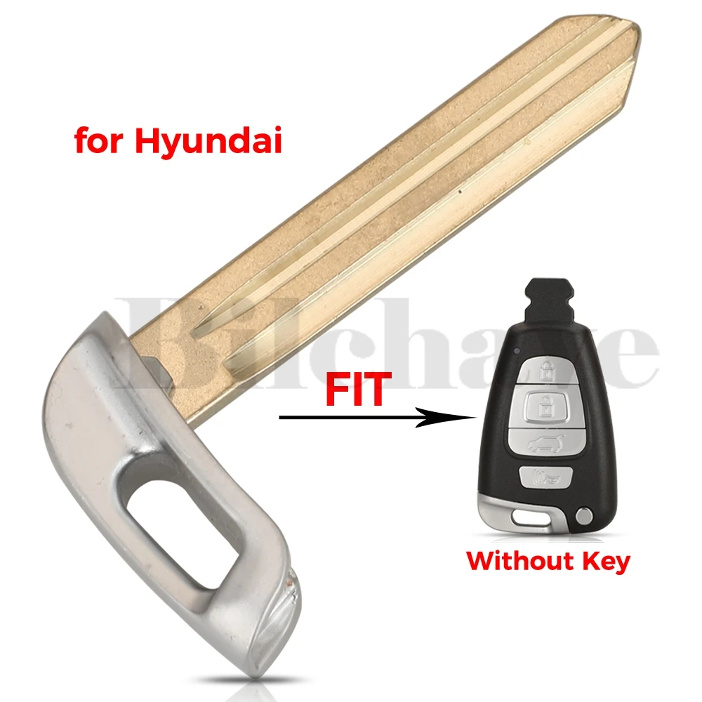 

jingyuqin Replacement For Hyundai Veracruz 2007-2012 Remote Car Key Uncut HYN14R Blade Fob