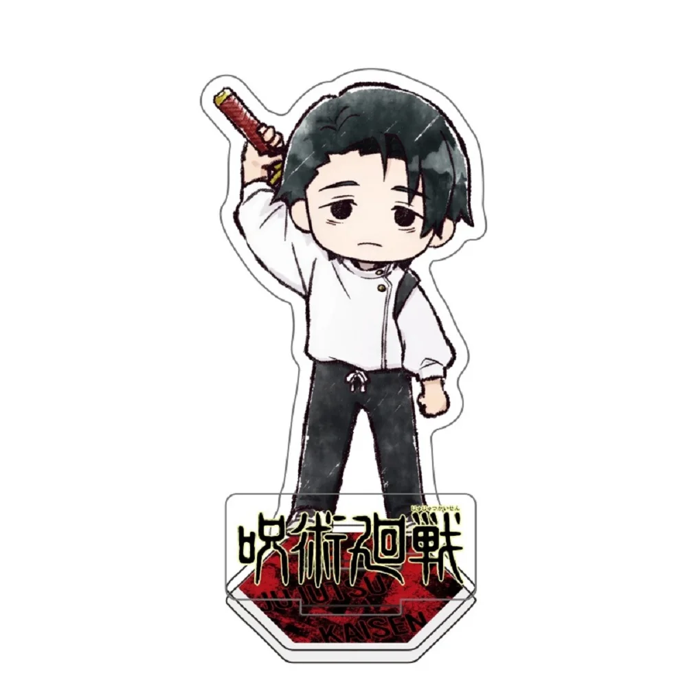 10cm Acrylic Stand Jujutsu Kaisen Itadori Yuji Fushiguro Megumi Okkotsu Yuta Geto Ryomen Sukuna  Desktop Ornament Gift keychains