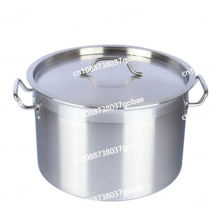 

Ведро для супа из нержавеющей стали с очень толстым композитным дном, горшок для супа из нержавеющей стали