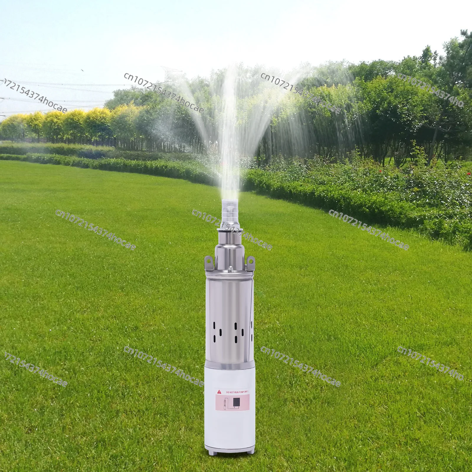 24V 200W/12V180W Lift Max Flow 1.2M³/H Submersible Water Pump Solar Energy Deep Well Pump For Farm or Ranch