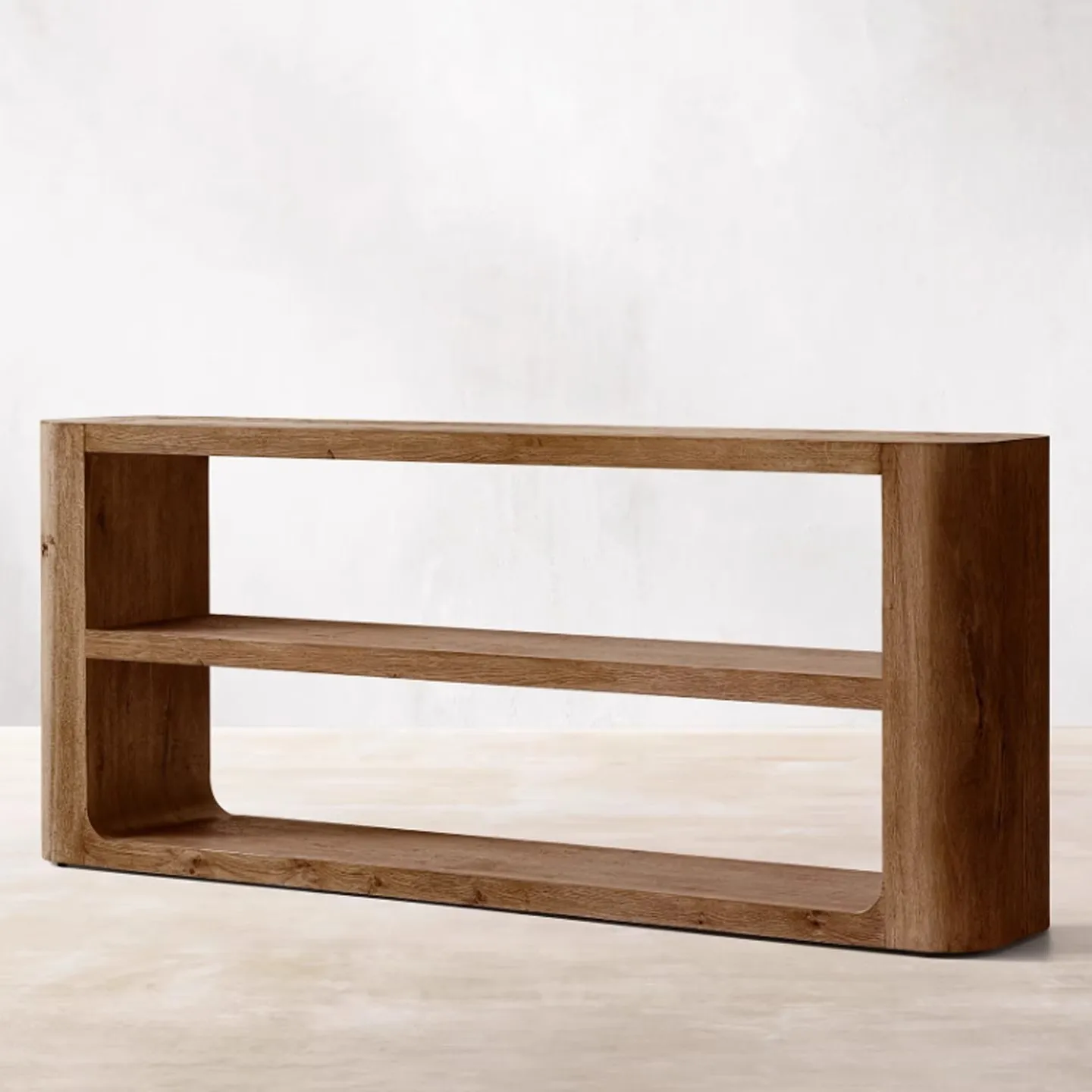 Retro distressed solid wood entrance cabinet table sofa back cabinet casual storage bench table