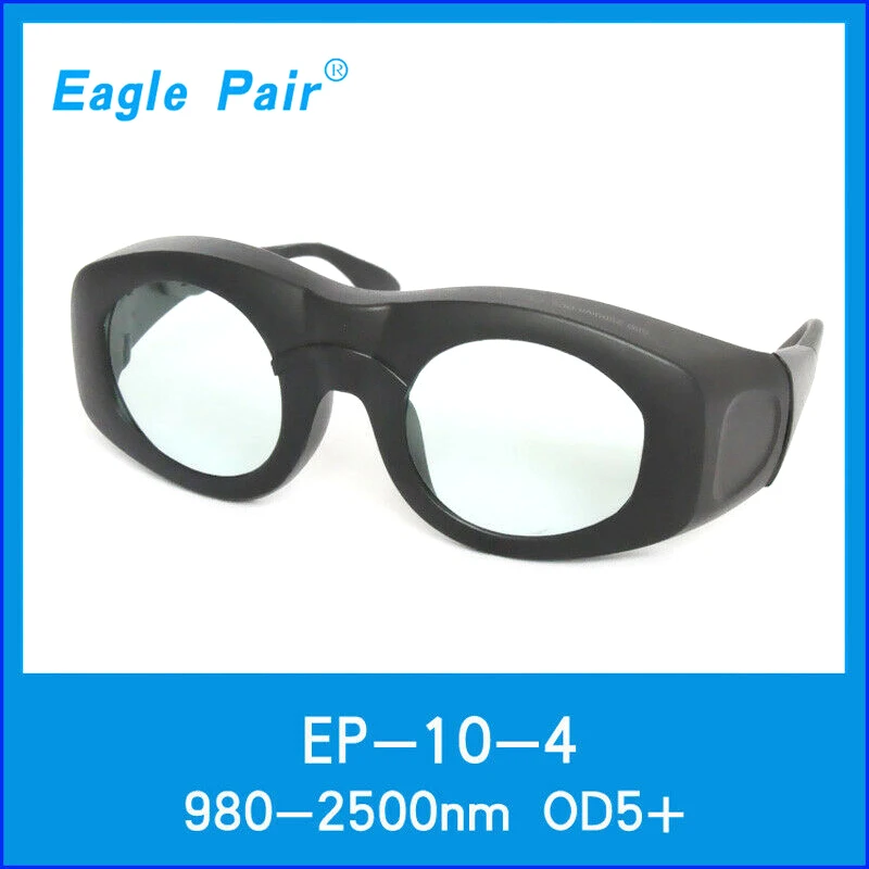 OD5+ 980nm-2500nm Infrared Laser Protection Glasses 980nm 1064nm 1053nm 1065nm 1450nm Safety Googles with Box