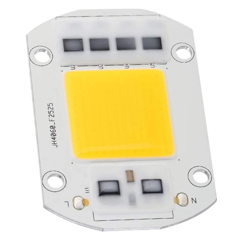 ABNM فقاعات LED بيضاء دافئة توفير الطاقة رقاقة مصدر ضوء الجهد العالي رقاقة LED عالية الطاقة لإضاءة المرور 100 واط 220 فولت