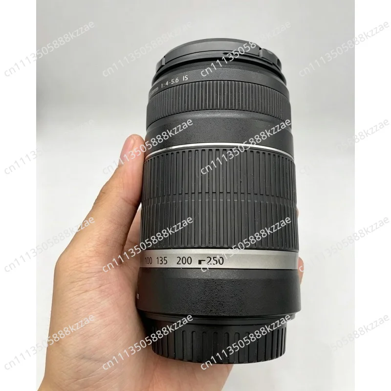 For 98% new Original EF-S 55-250mm F4-5.6 IS Lens For Canon 500D 550D 650D 700D 750D 800D 850D 55 250 4-5.6 Telephoto Zoom Lens