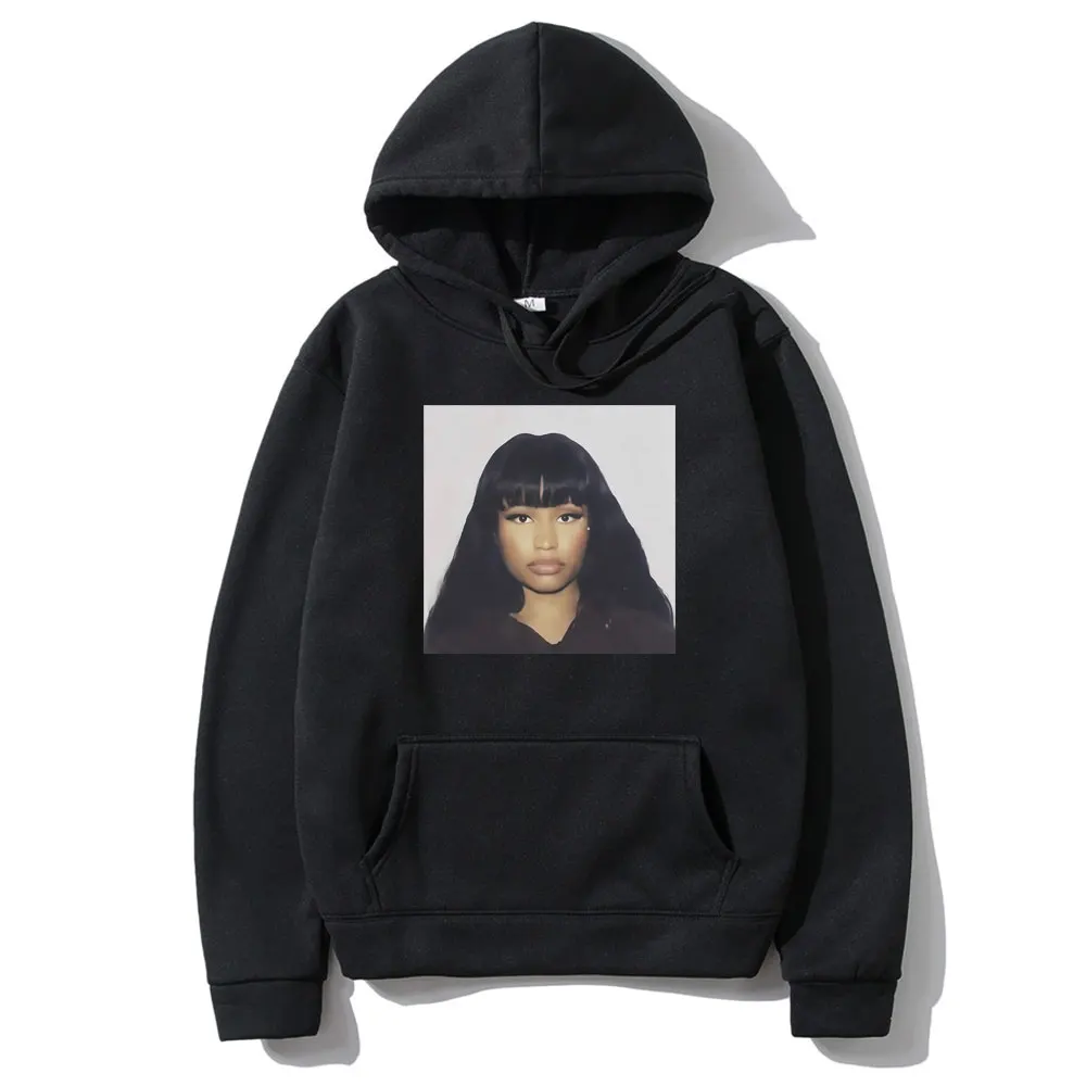 Rapper Nicki Minaj Graphic Hoodie Men\'s Hip Hop Fashion Casual Fleece Tracksuit Unisex Vintage Hoodies Male Oversized Streetwear