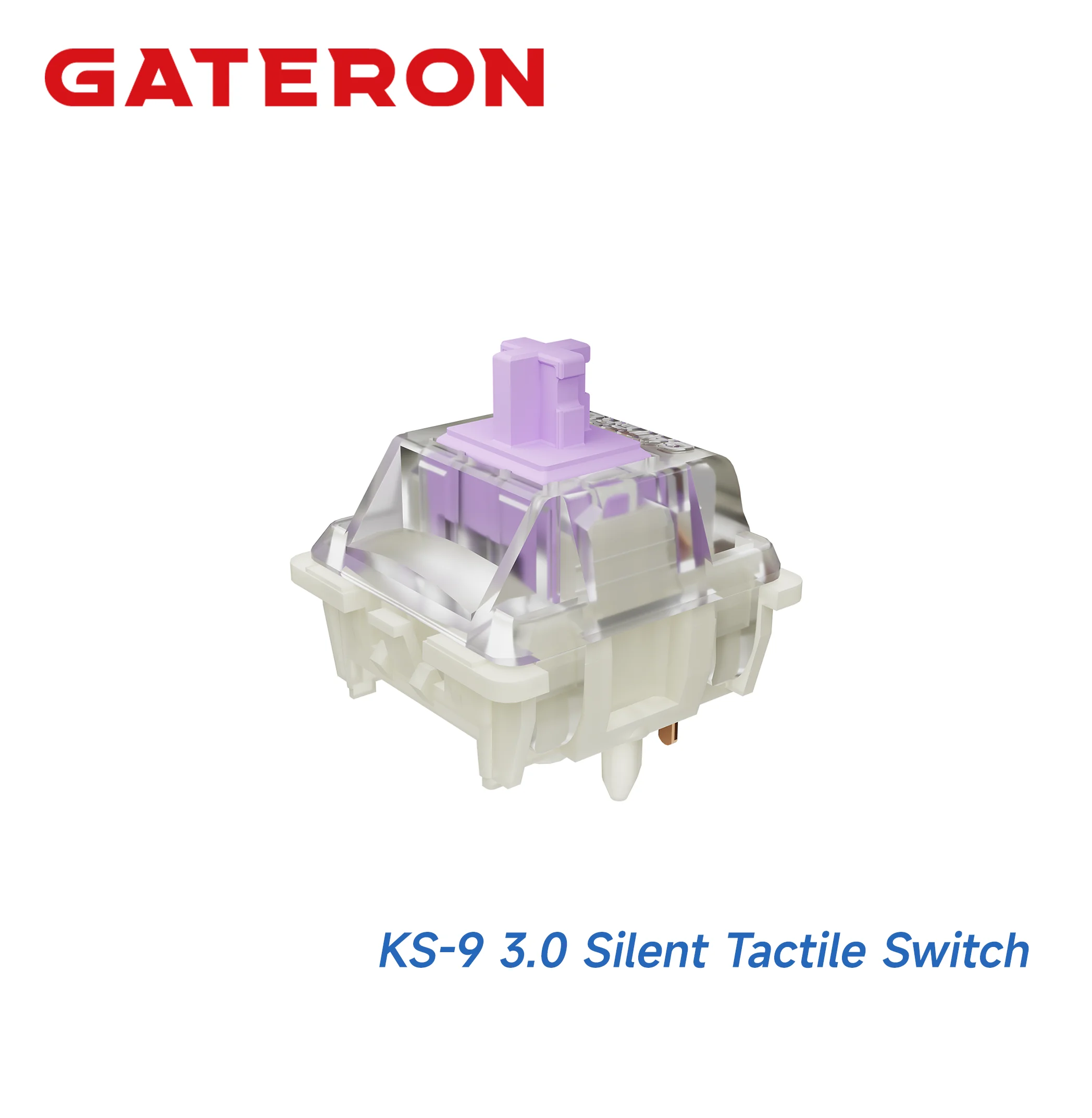 GATERON KS-9 3.0 Silent Families Switch 5-pins Lineaire Tactiele Stille Aangepaste Schakelaar RGB DIY Hotswap voor Mechanisch Toetsenbord