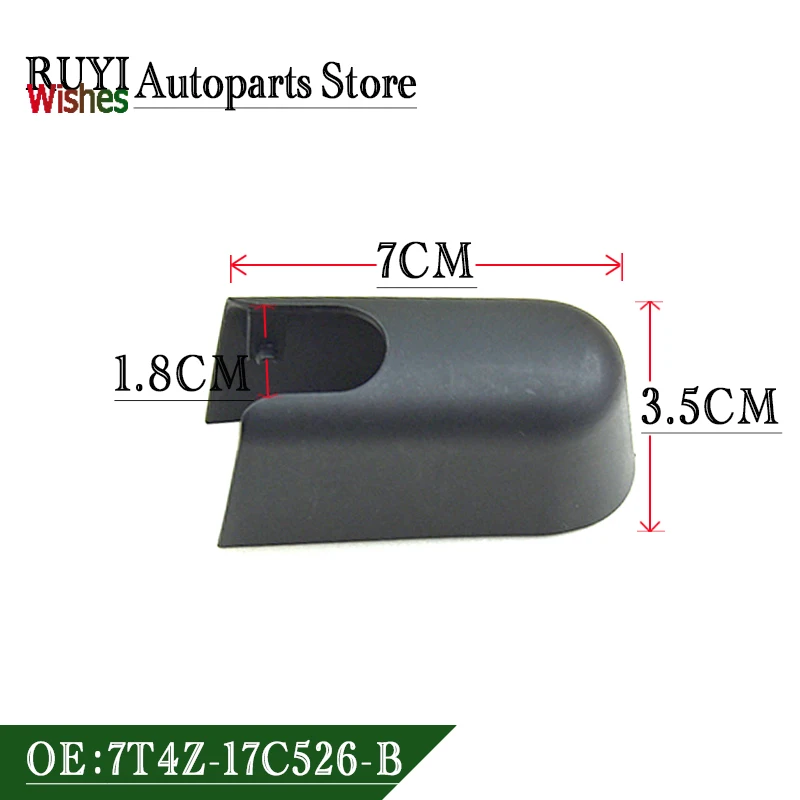 New 7T4Z-17C526-B 7T4Z17C526B For Ford Edge Lincoln MKX 2010 2011 2012 2013 Rear Window Wiper Arm Nut Cover Cap Car Accessories