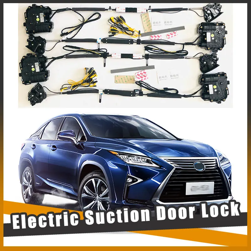 

For Lexus rx 350 rx 450h 2012+ Car Automatic Soft Close Door Super Silence Vehicle Door Smart Auto Electric Suction Door Lock