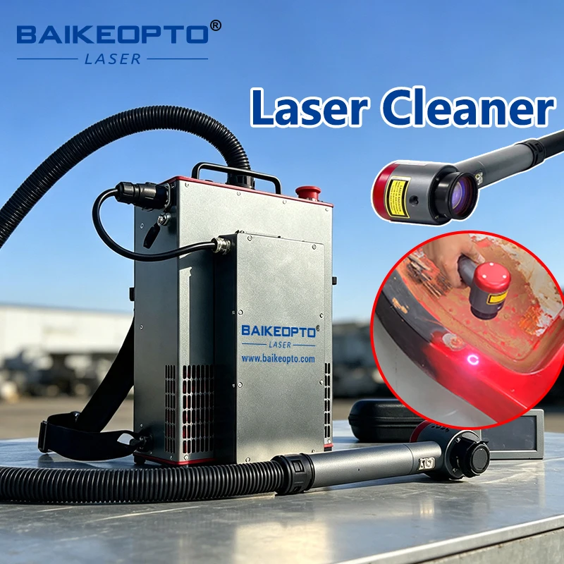 fiber laser cleaning machine MAX laser source 300W Cleaner