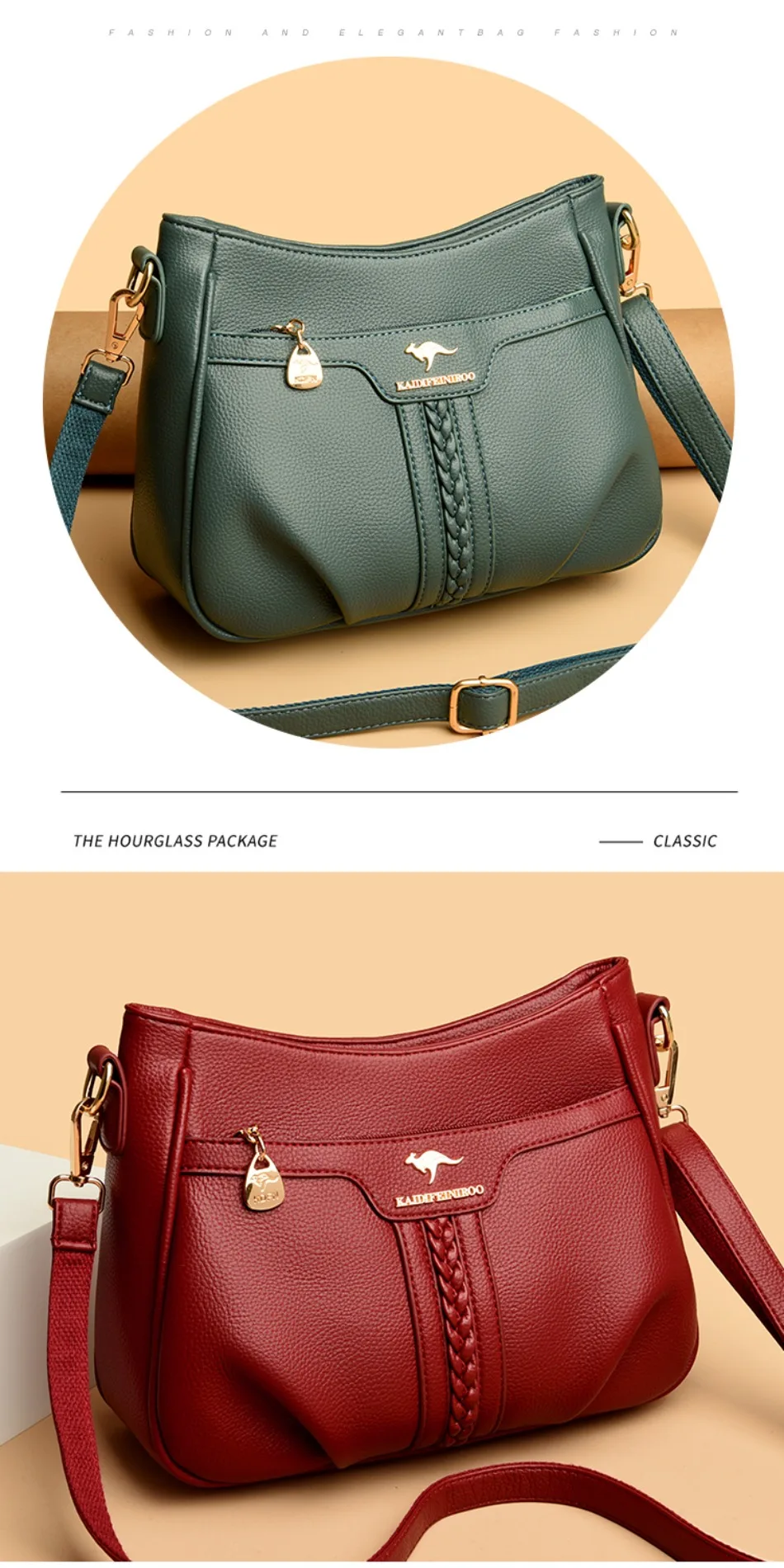 Genuine High Quality Soft Leather Women's Handbag Trend Designer Female Crossbody Bag Casual Shoulder Messenger Handbags 2024