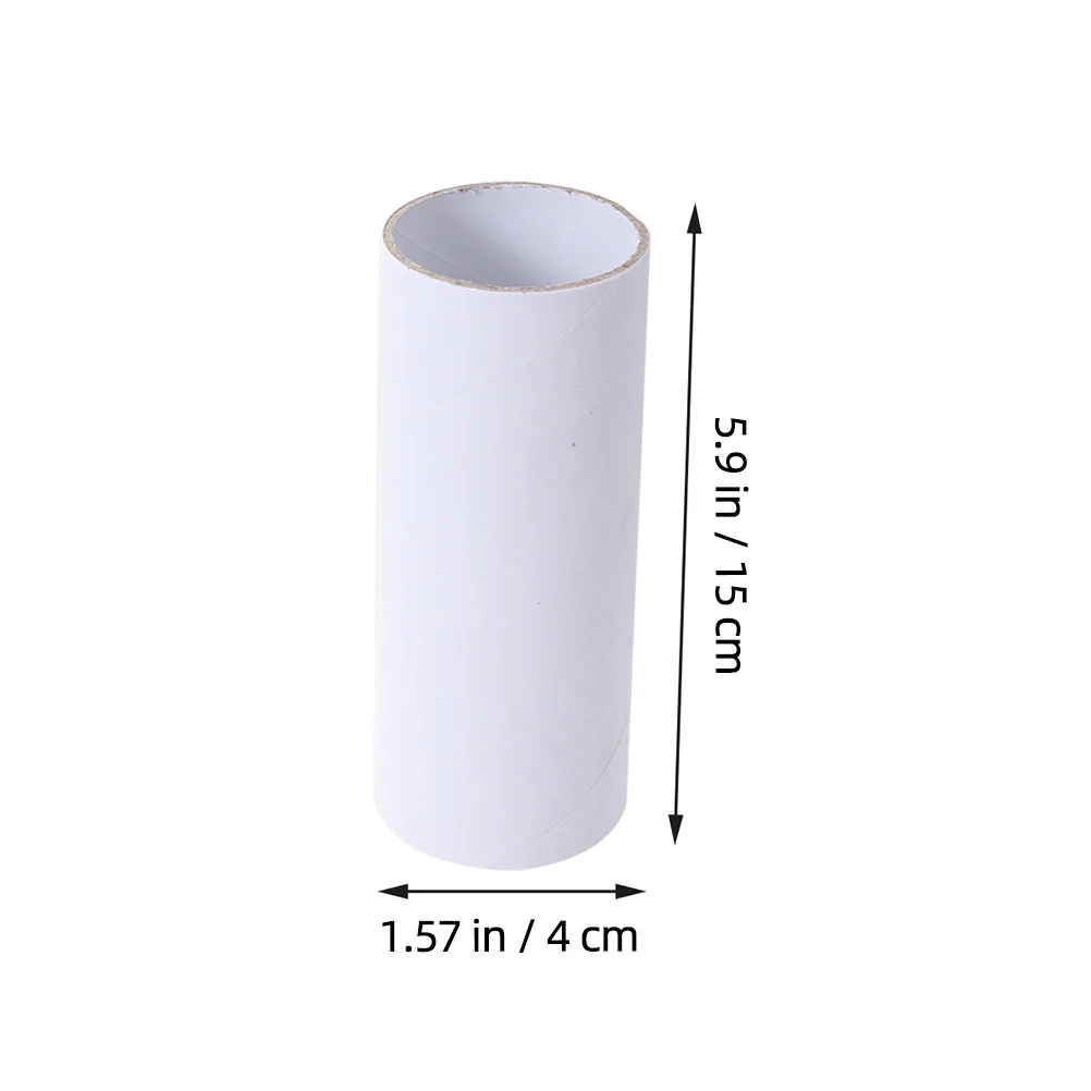 10Pcs Kraft Mailing Tubes Cardboard Paper Rolls Natural Color for Art Paintings Drawings Posters Storage Shipping