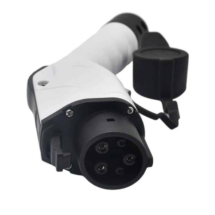 J1772 White Female IP65 Waterproof Connector Ev Connectors Auto Electrical Connectors Type 1 Charging Plug For Power Application