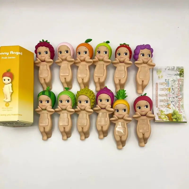 

Hot Sale Sonny Angel New Angel With Cheek Fruit Blind Box End Box Car Ornament Mobile Phone Decoration Cupid Anime Lovely Gift