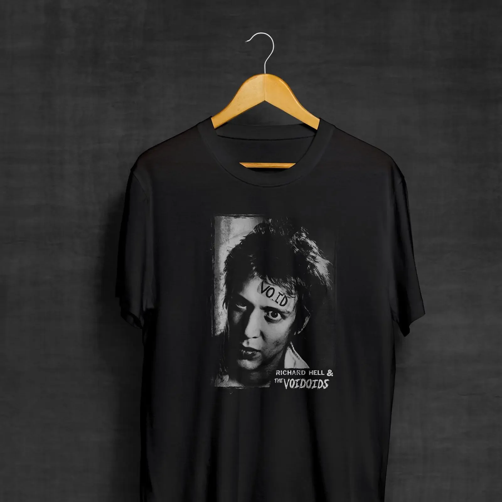 Richard Hell And The Voidoids T Shirt Band Punk Rock vintage Washed Stretched Top For Everyday Wear Unisex Stylish fashion Soft