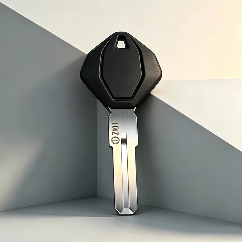 Uncut Motorcycle Key Blank for Ducati, Support Transponder Chip Installation  Panigale 959/V4/V4R/V4S