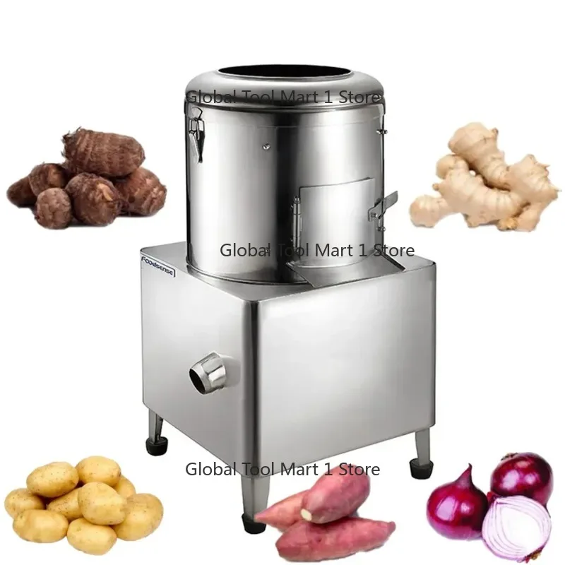Automatic Potato Cleaning and Peeling Machine Fruit & Vegetable Washers for Sweet Potatoes