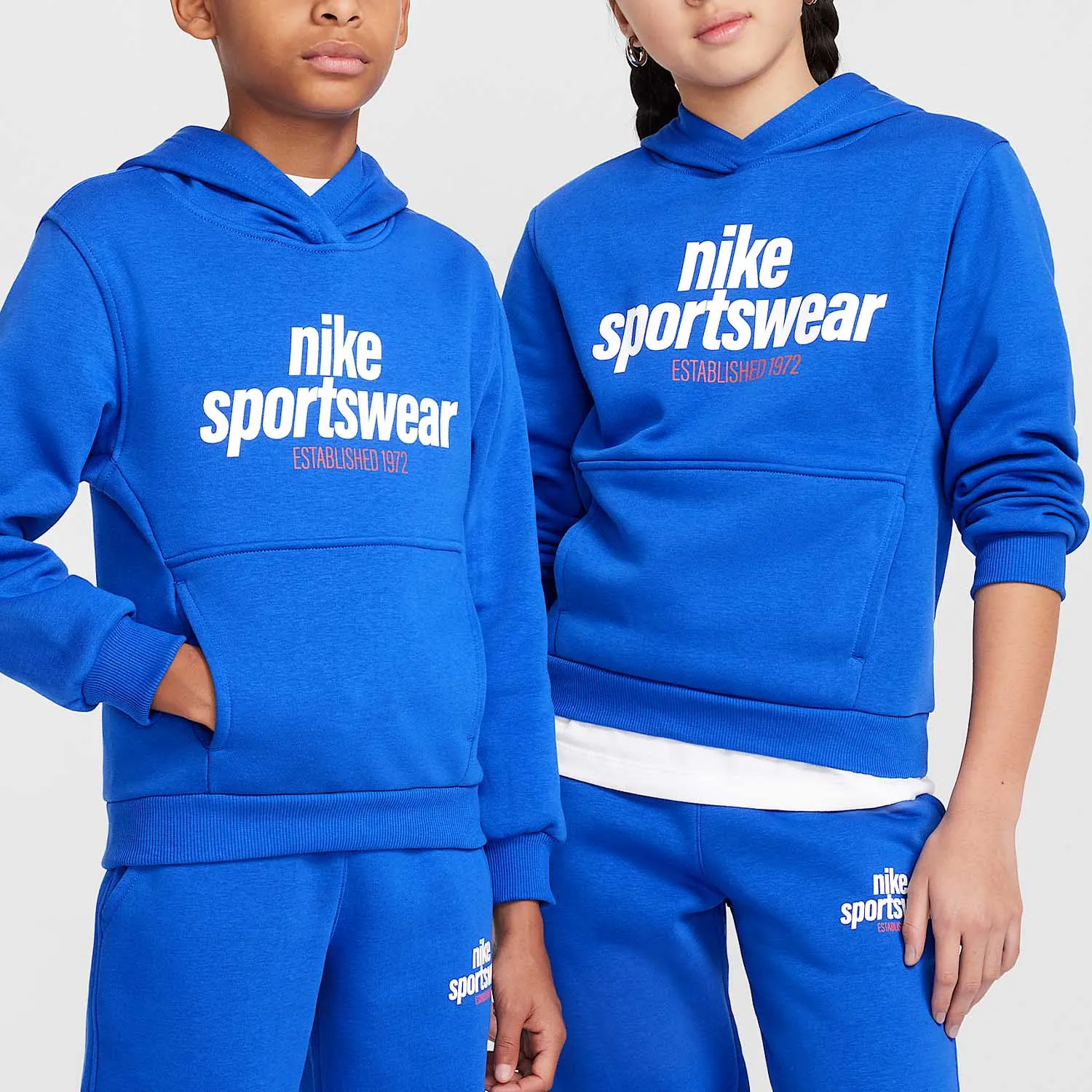 

Nike Authentic CLUB FLEECE Boys' Fleece Hooded Sweatshirt HM6874-480