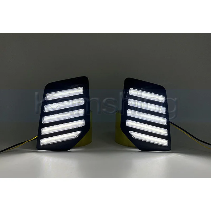 Kamshing 1 Set Modifying LED Daytime Running Light DRL For Great Wall Haval H7 Dargo Plus 2025 Front Turn Light Daytime Light