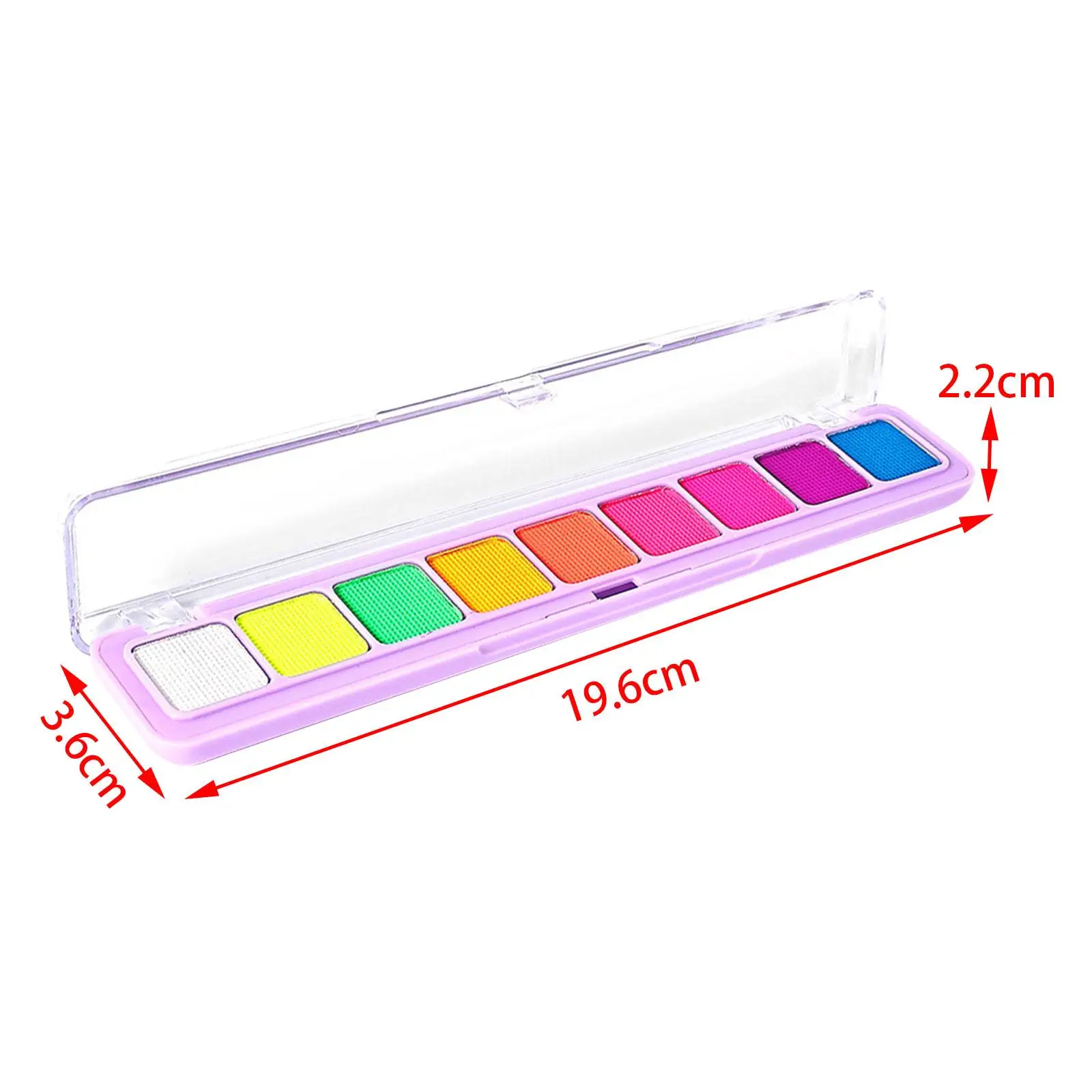 2x フェイスボディペイント 発光フェイスペイントメイクアップキット ハロウィンステージ 大人用