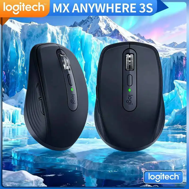 

Office MX Anywhere 3S - 8000 DPI, Hyper-Scroll, Fast Charge, Ideal for Team Meeting & PPT Presentation