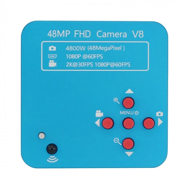 كاميرا FHD بدقة 48 ميجابكسل V8 60FPS كاميرا صناعية مجهر لإصلاح الهاتف المحمول