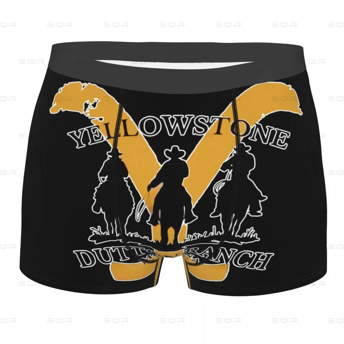 Cowboy Et De Yellowstone Dutton Ranch Men's Boxer Briefs,Highly Breathable Underpants,High Quality 3D Print Shorts Gifts